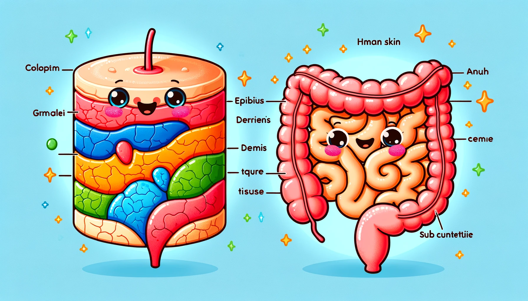 Skin vs. Intestines: Understanding Their Differences and Functions