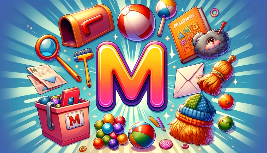 The letter M