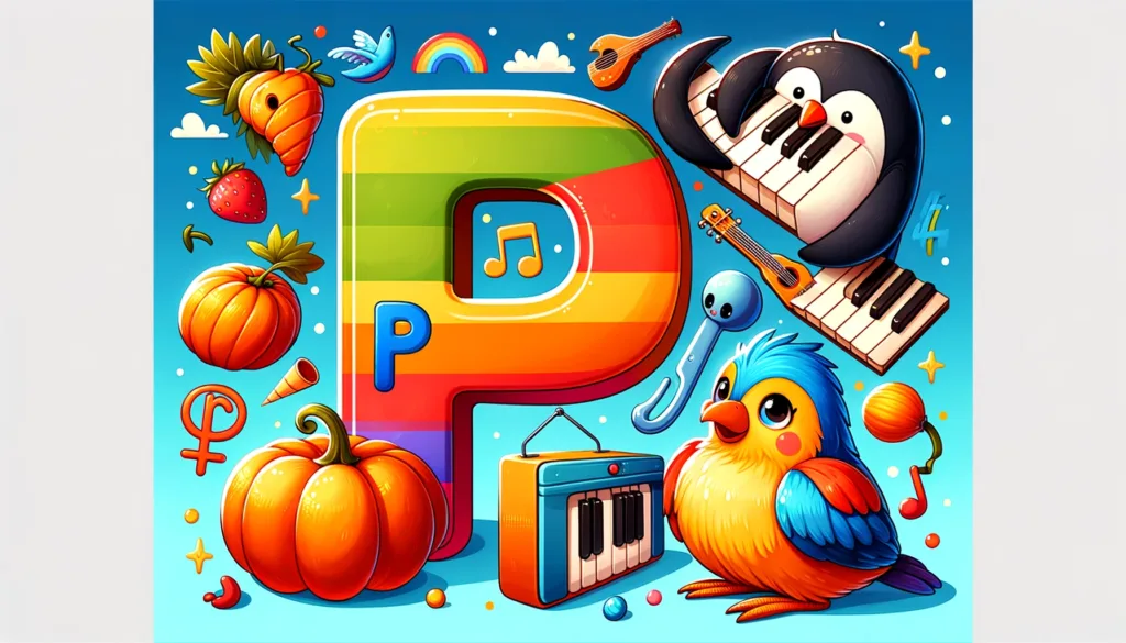 The letter P