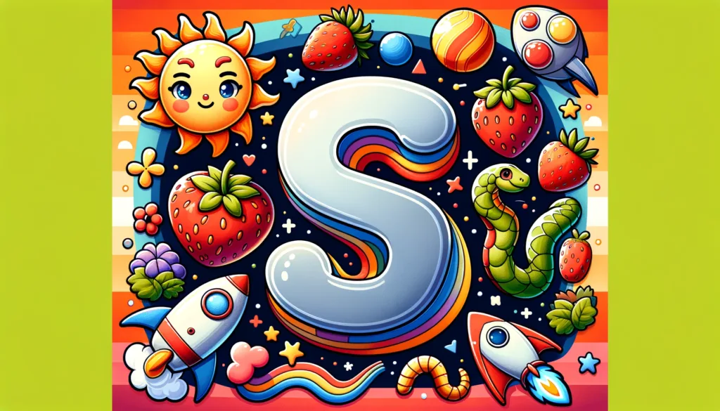 The letter S