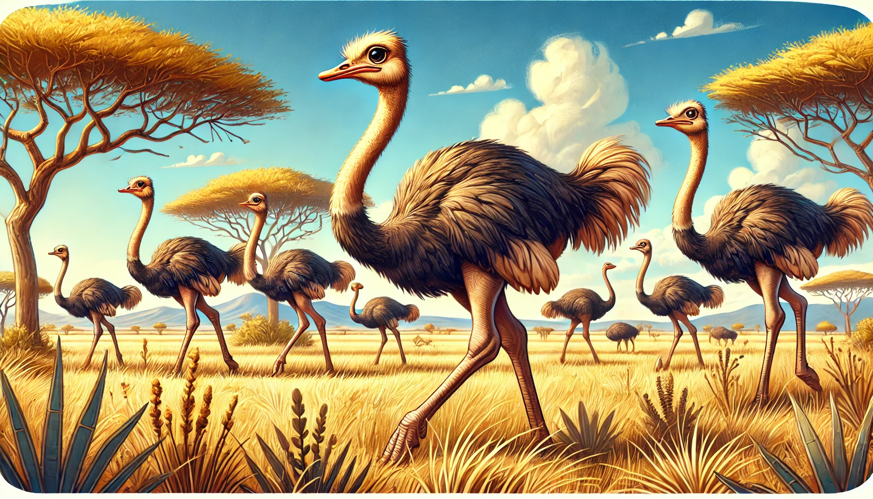 Interesting Facts About Ostriches and Their Behavior